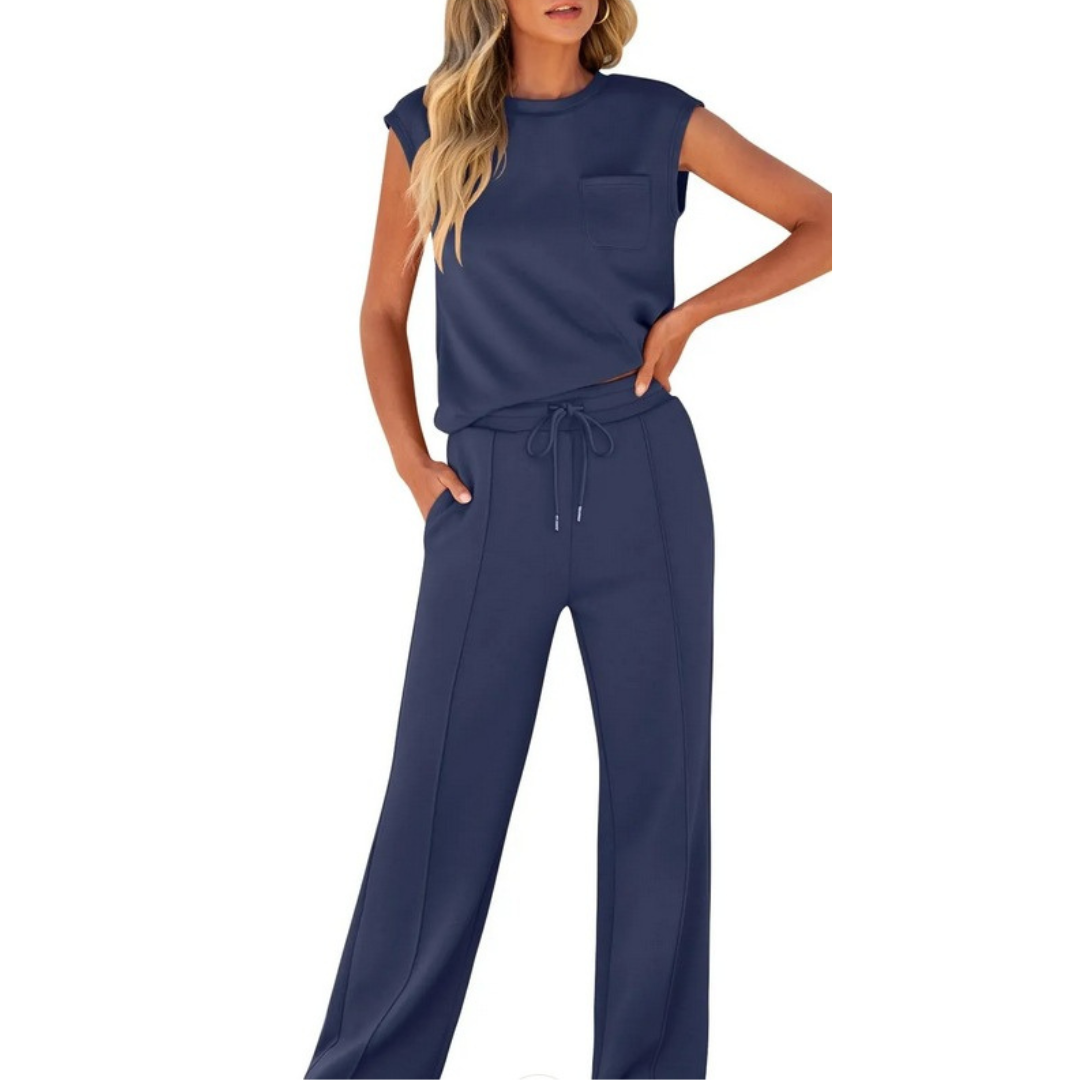 Foria β Casual Sleeveless Drawstring Set