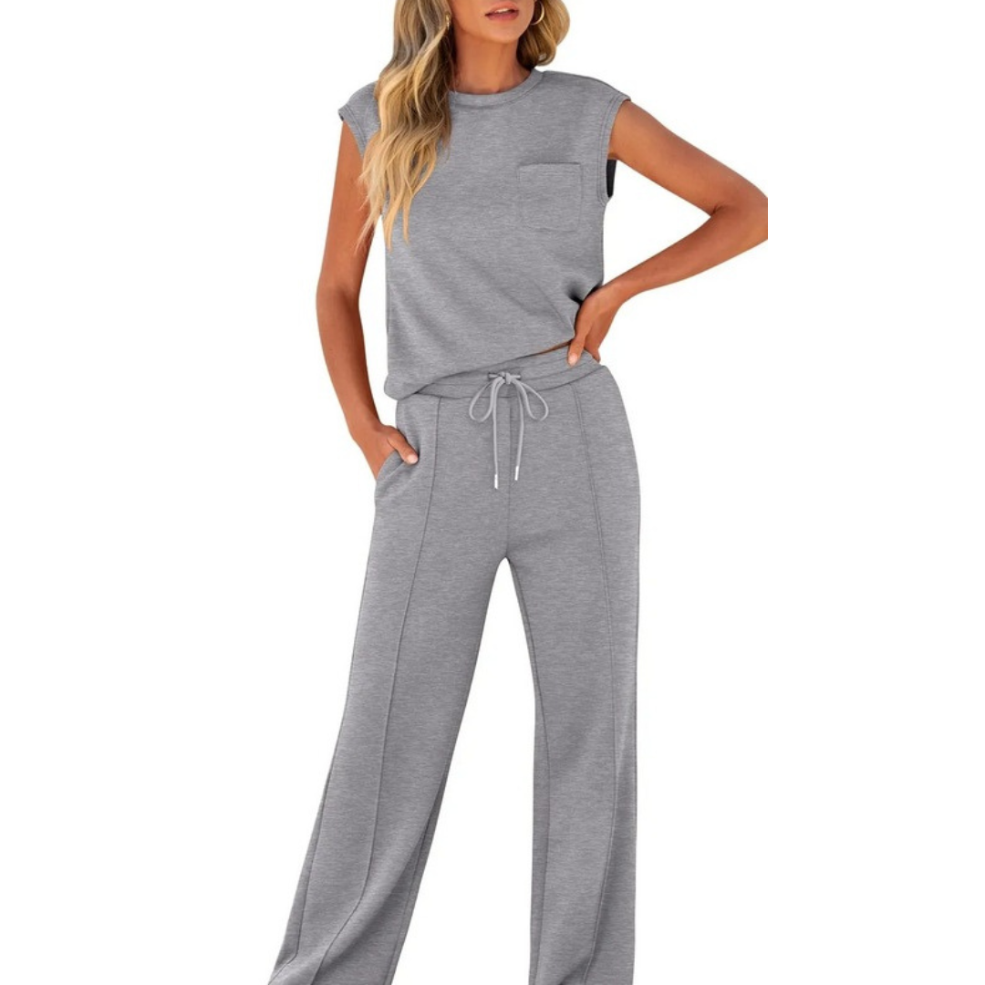 Foria β Casual Sleeveless Drawstring Set