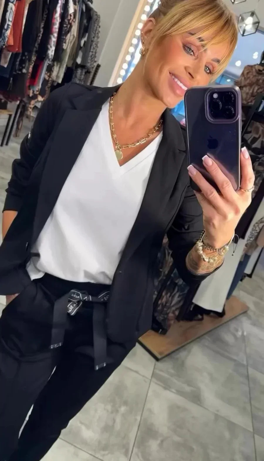 Rona | Tailor-Made Set Blazer with Lightweight Pants