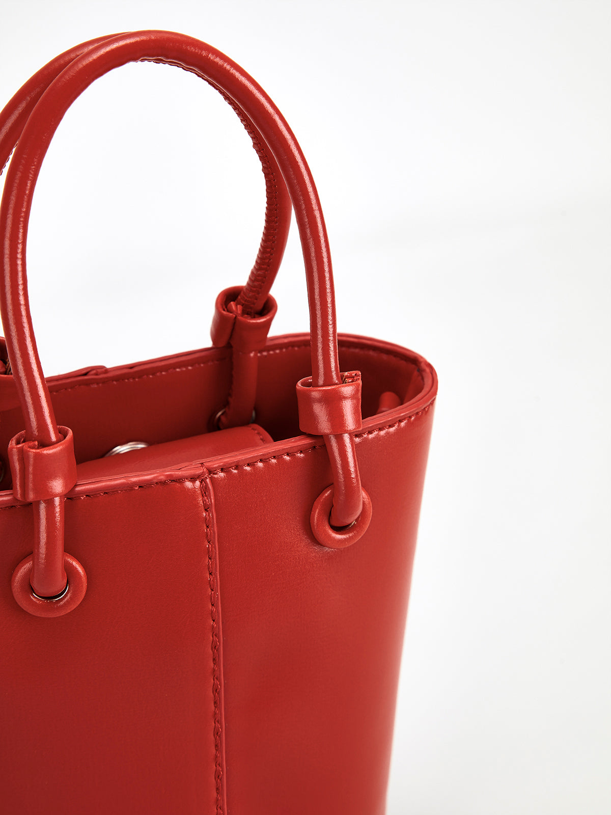 Boro Small Bucket-Shape Handbag