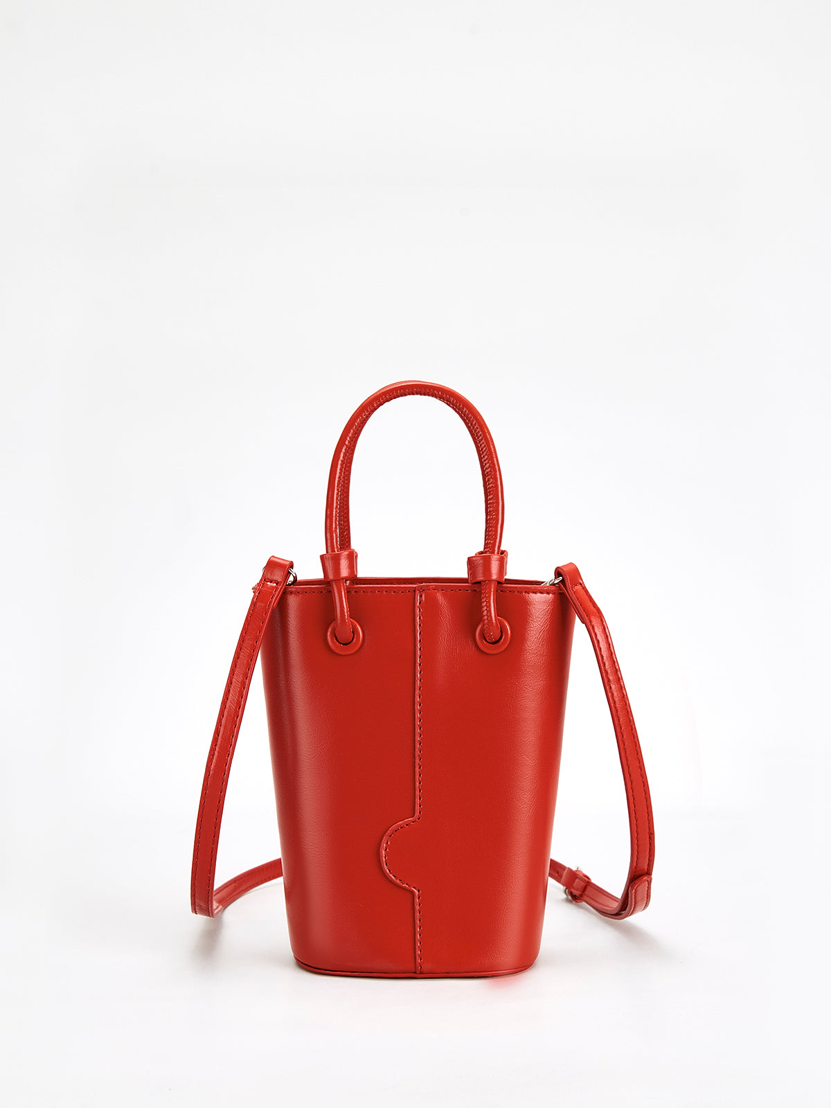Boro Small Bucket-Shape Handbag