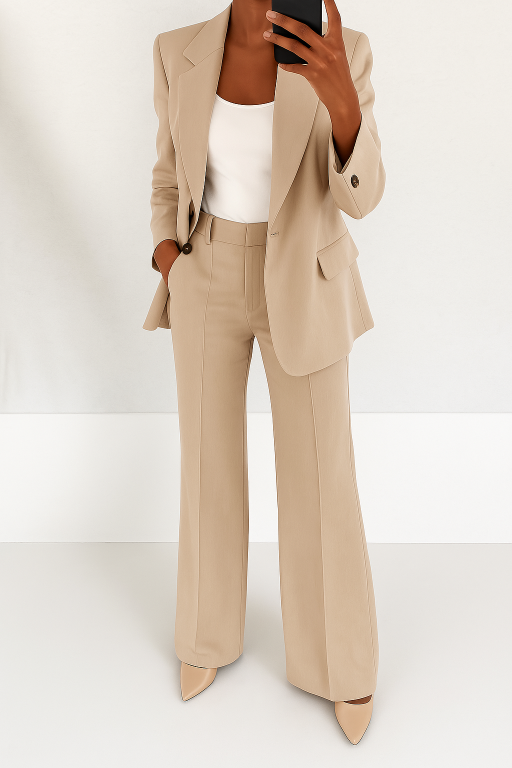 Camille | Elegant and Timeless Two-Piece Tweed Suit for Any Occasion