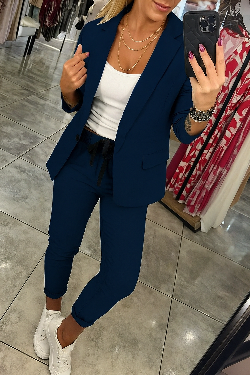 Rona | Tailor-Made Set Blazer with Lightweight Pants