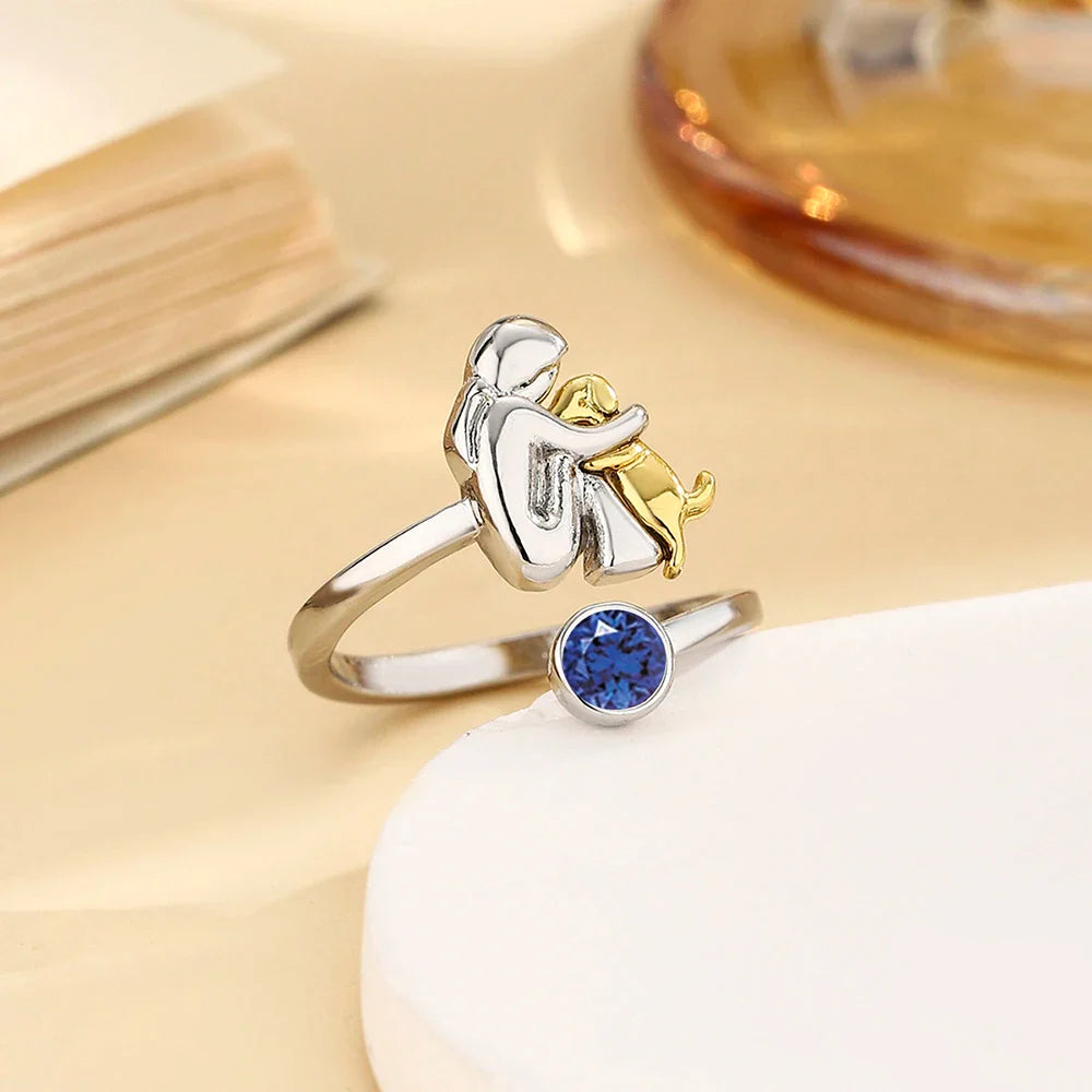 Loyalty | Ring with dog icon
