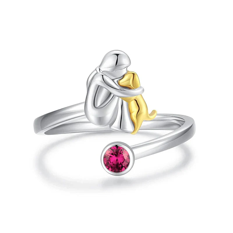 Loyalty | Ring with dog icon