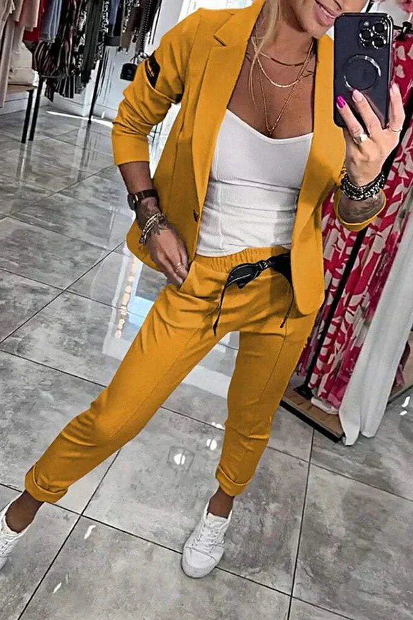 Rona | Tailor-Made Set Blazer with Lightweight Pants