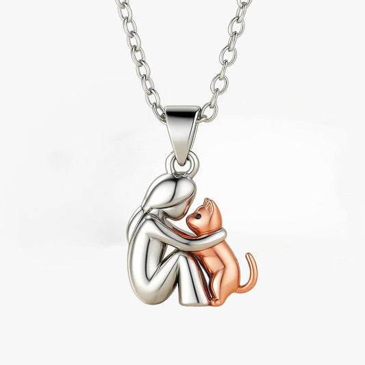 Love | Holding Cat Necklace