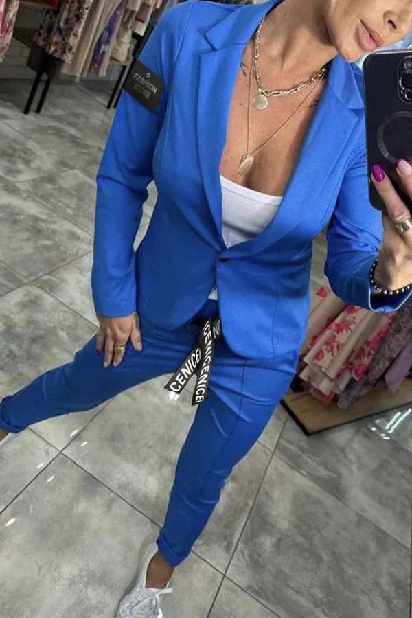 Rona | Tailor-Made Set Blazer with Lightweight Pants