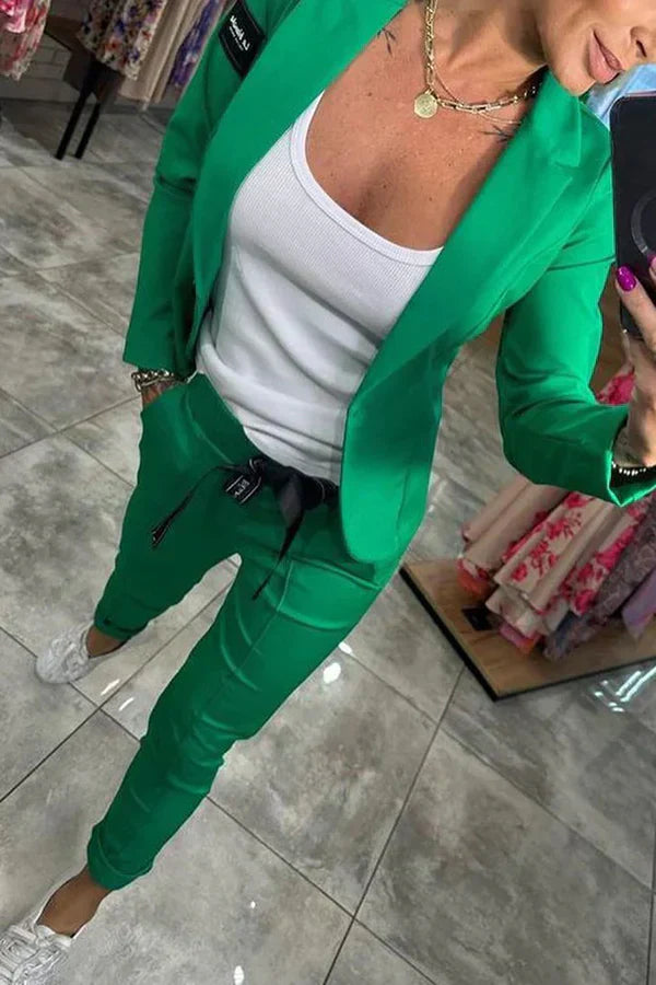Rona | Tailor-Made Set Blazer with Lightweight Pants