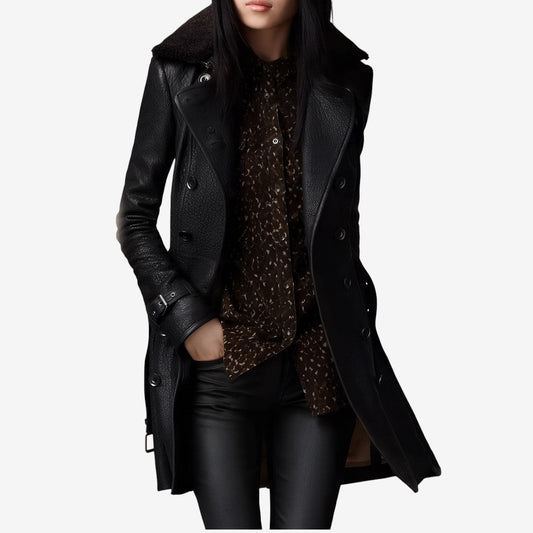 Amelia | Modern Trench Coat with Refined Lines and Versatile Style