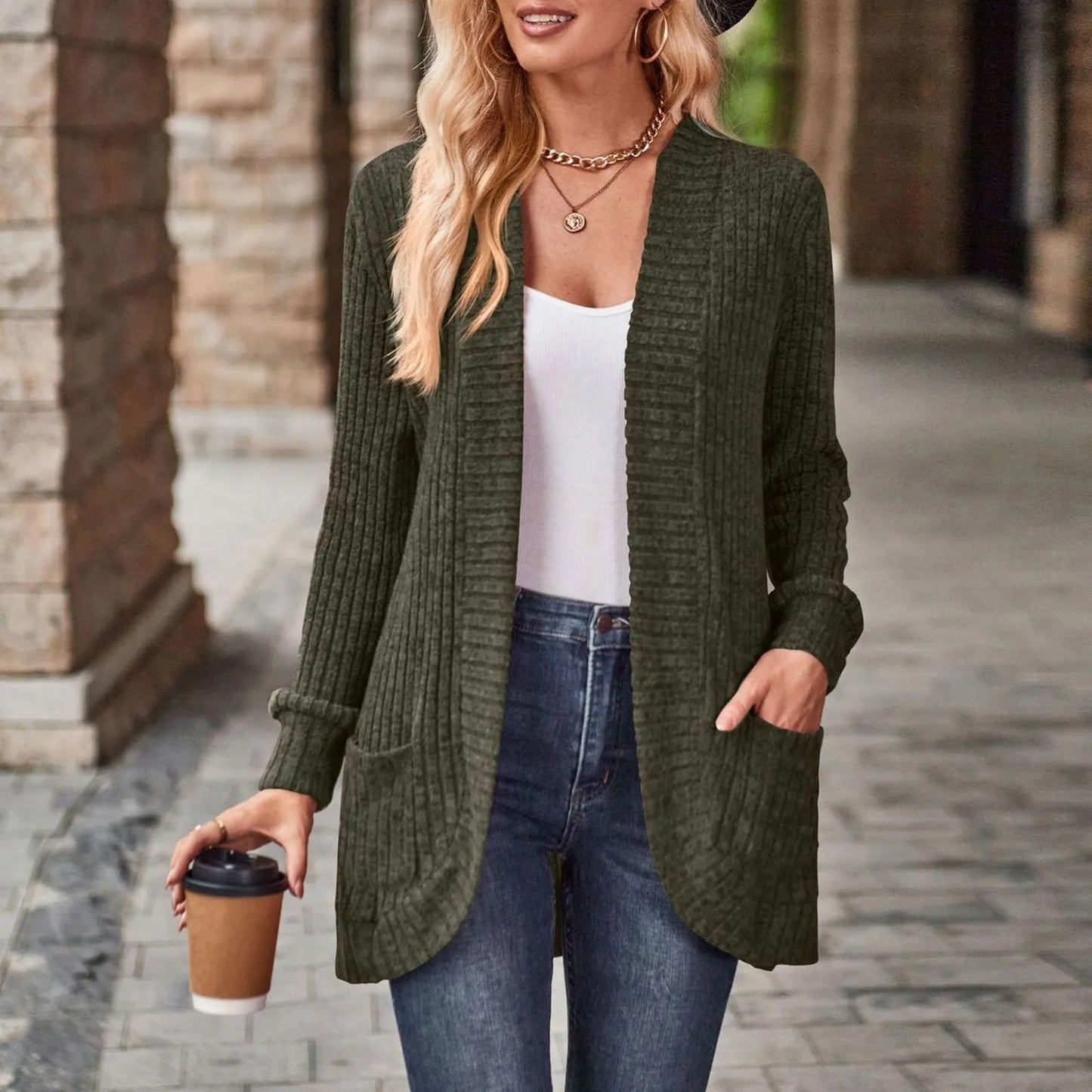 Ember | Ribbed Knit Cardigan