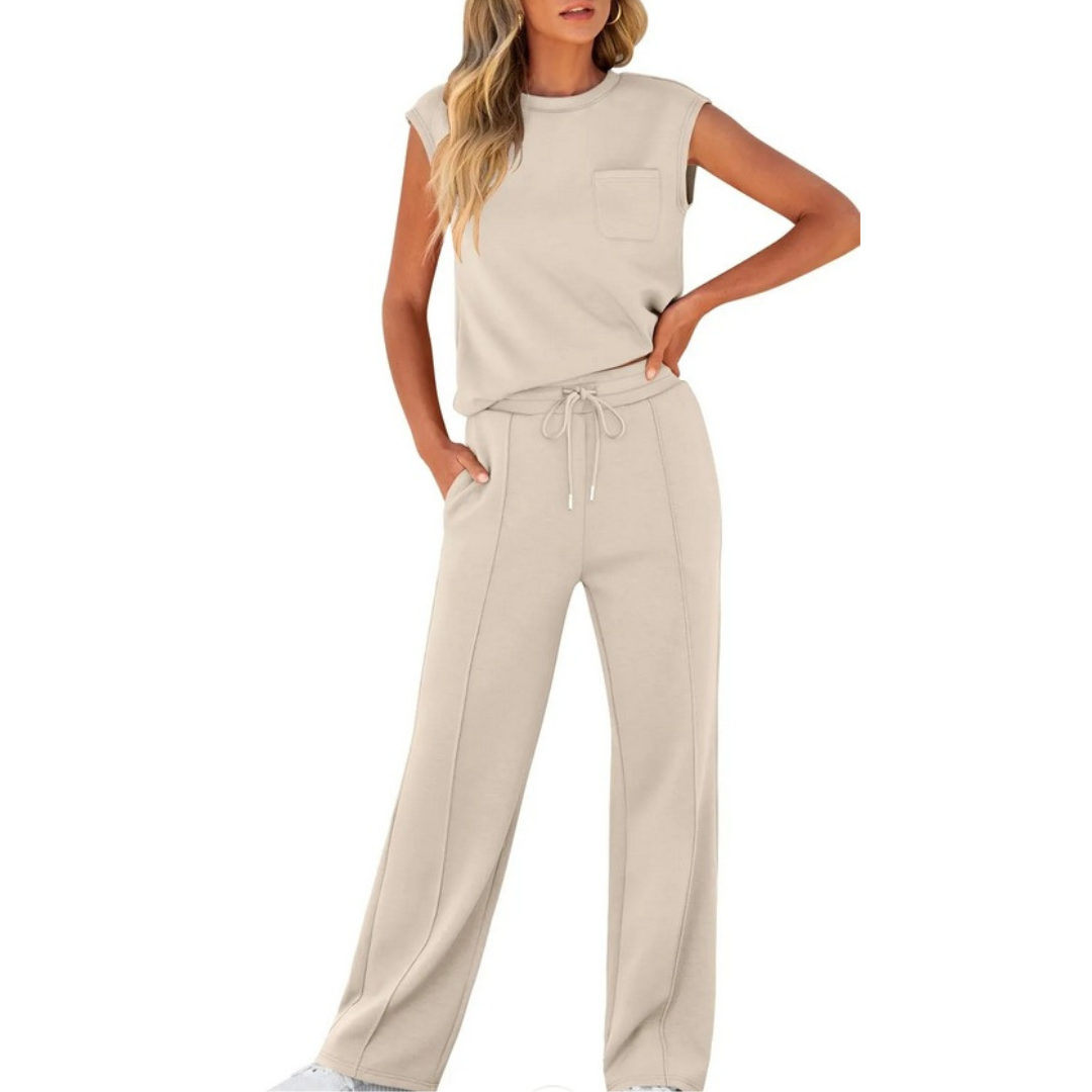 Foria – Casual Sleeveless Drawstring Set