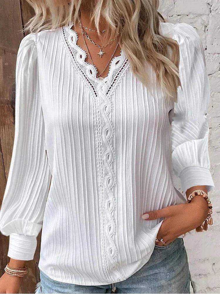 Alison | Collared Ribbed Knit Sweater