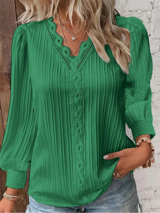 Alison | Collared Ribbed Knit Sweater