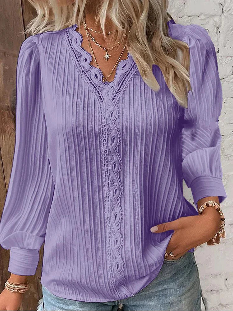 Alison | Collared Ribbed Knit Sweater