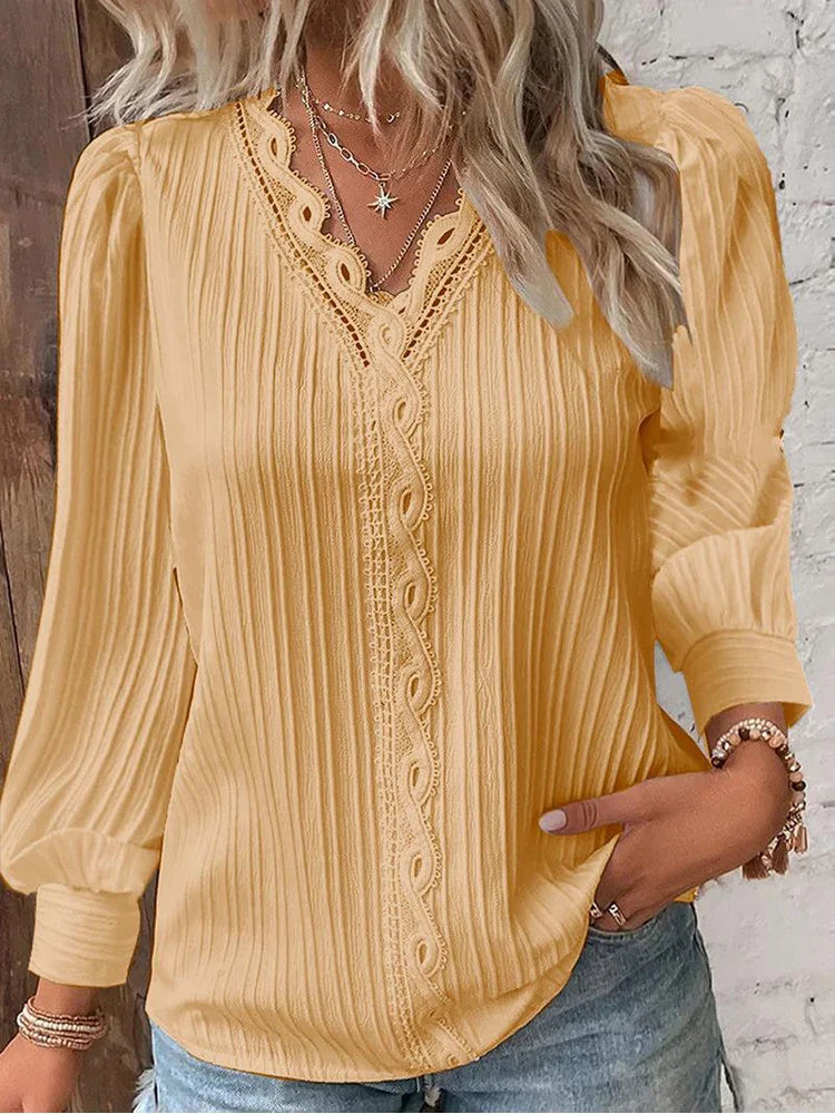 Alison | Collared Ribbed Knit Sweater