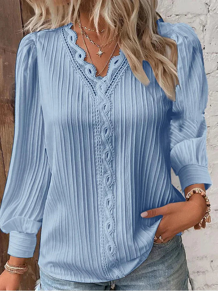 Alison | Collared Ribbed Knit Sweater