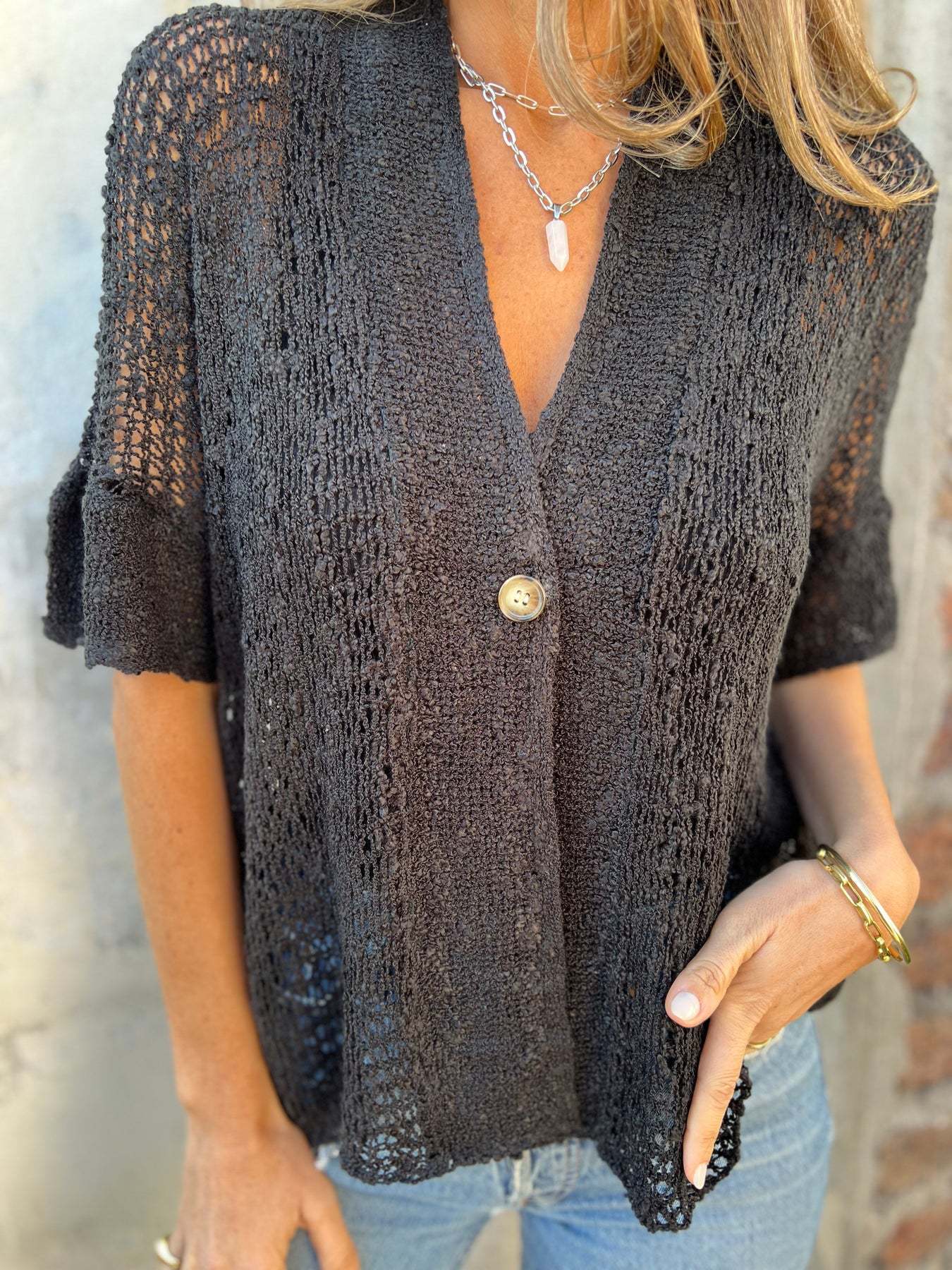 Isalyn | Lightweight Knit Cardigan