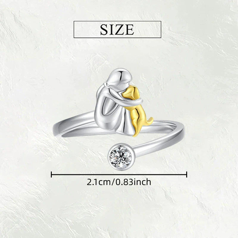 Loyalty | Ring with dog icon