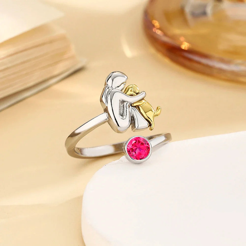 Loyalty | Ring with dog icon
