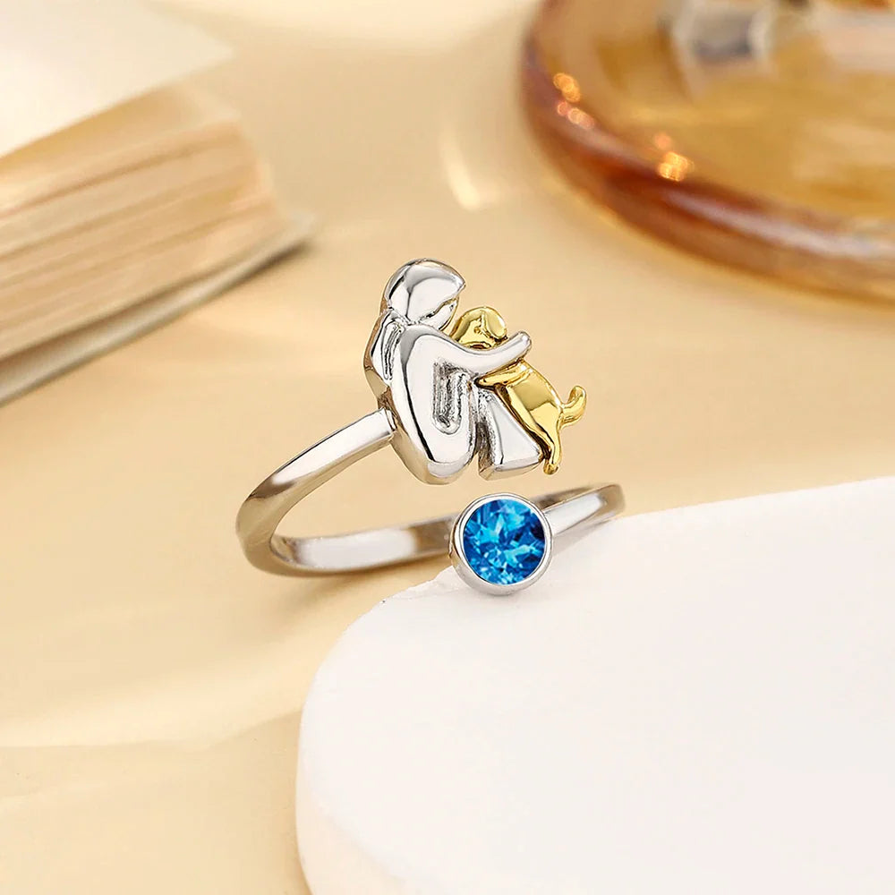 Loyalty | Ring with dog icon