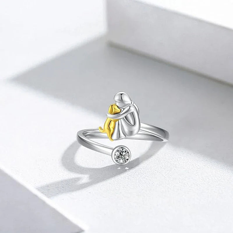 Loyalty | Ring with dog icon