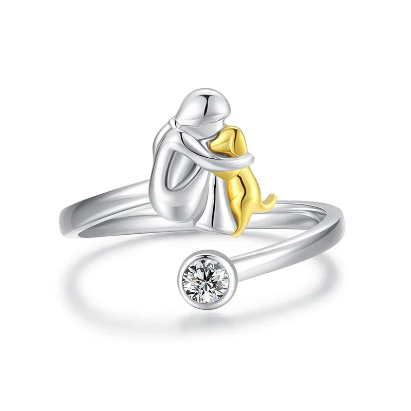 Loyalty | Ring with dog icon