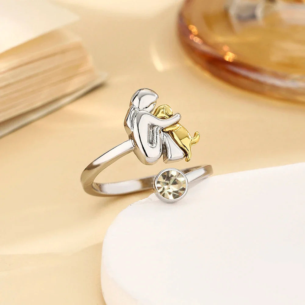 Loyalty | Ring with dog icon