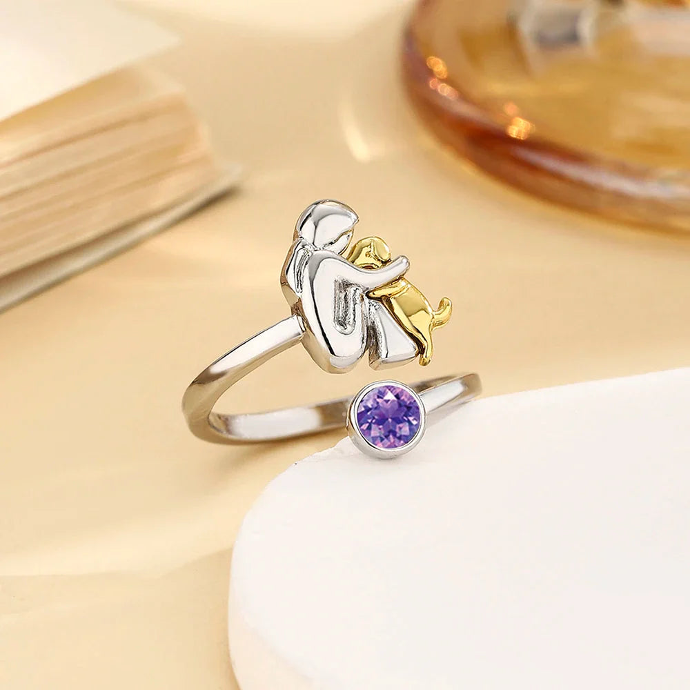 Loyalty | Ring with dog icon