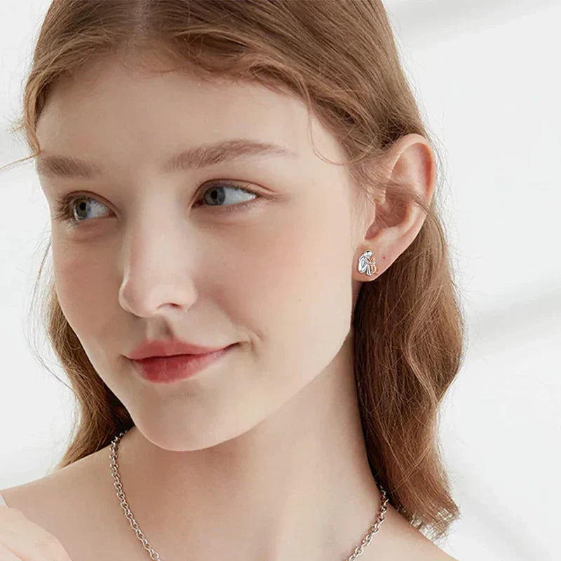 Compassion | Cat Hug Earrings
