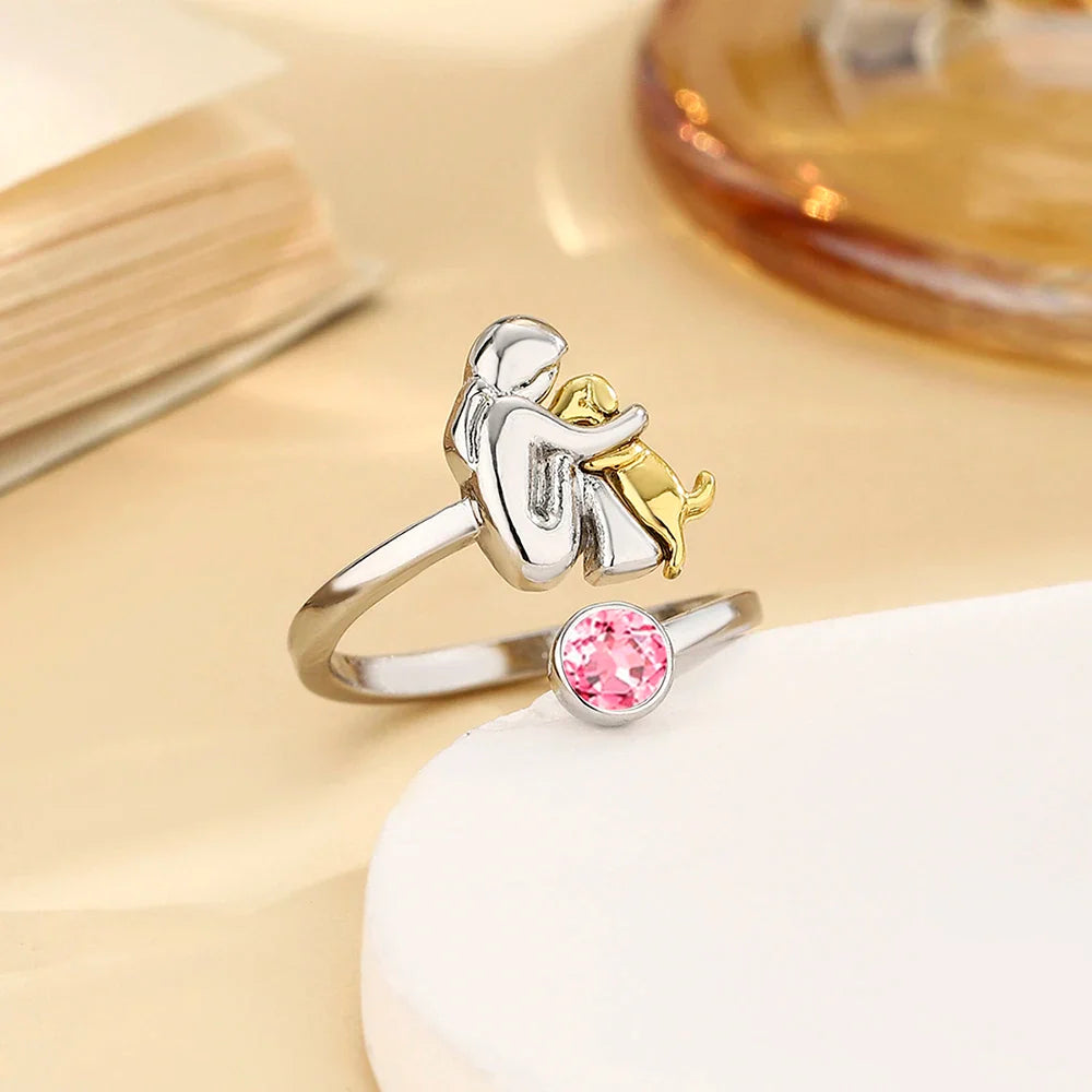 Loyalty | Ring with dog icon