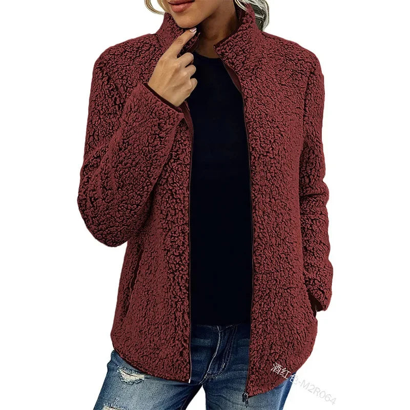 Alva | Elegant Casual Fleece Jacket