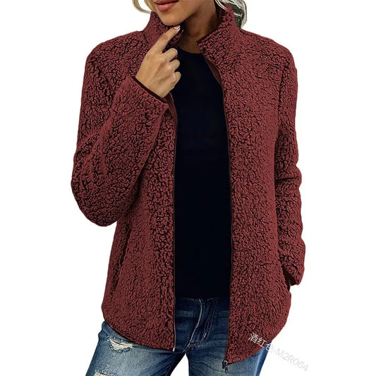 Alva | Elegant Casual Fleece Jacket