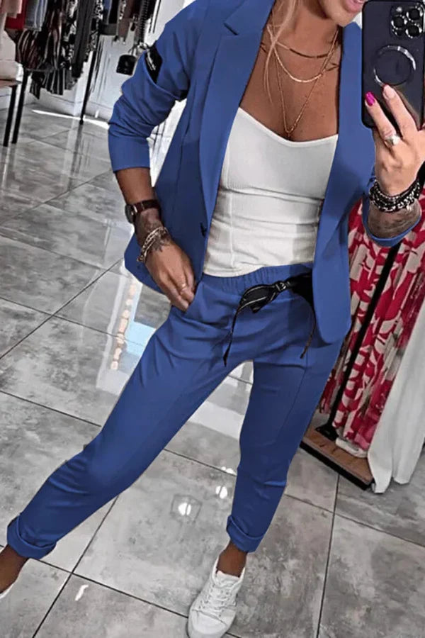 Rona | Tailor-Made Set Blazer with Lightweight Pants