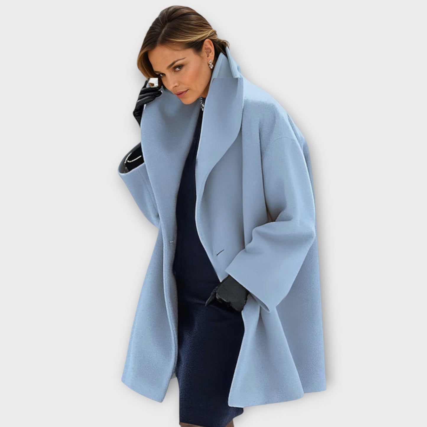 Josiane | Oversized Coat with Spacious Collar for Women