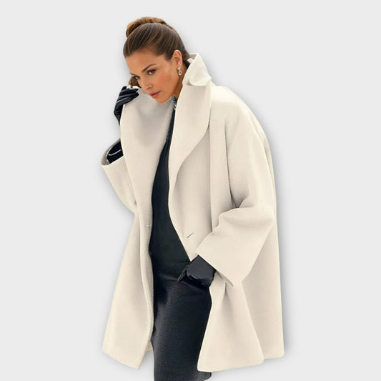 Josiane | Oversized Coat with Spacious Collar for Women