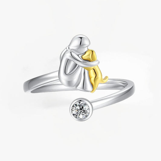 Loyalty | Ring with dog icon
